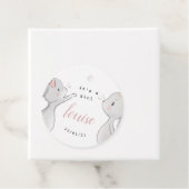 ベビーバニー赤ちゃんシャワー フェイバータグ (インサイチュ)