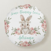 ベビーバニーSome Bunny Loves You ラウンドクッション (裏面)