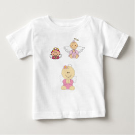 ベビーバプティスキッズシャツ |女の子の洗礼 ベビーTシャツ