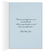 ベビーバプティスマル神父に感謝 (内側 (右))