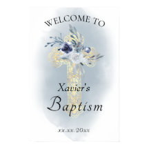 ベビーバプテスマ聖十字歓迎サイン