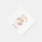 ベビーバプテスマ《キリスト教》洗礼式や命名式宗教伝統的 スタンダードカクテルナプキン (角)