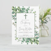 ベビーバプテスマ《キリスト教》洗礼式や命名式招待状 招待状 (スタンド正面)