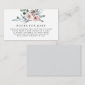 ベビーバラシャワーカード用のボホ乳房ブック エンクロージャーカード (正面/裏面)