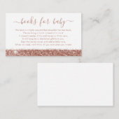 ベビーバラ金ゴールドピンクシャワー要求のための本 エンクロージャーカード (正面/裏面)