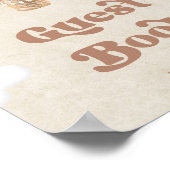 ベビーバルーズベビーシャワーゲストブックポスター ポスター (角)