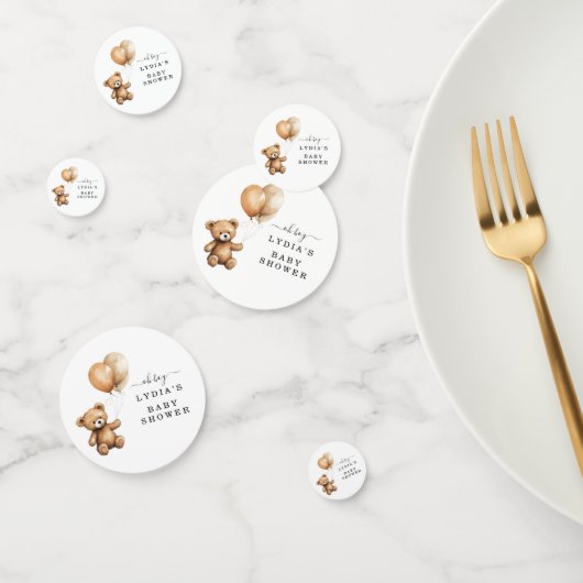 ベビーバルーズベビーシャワー男女兼用 コンフェッティ (グループ)