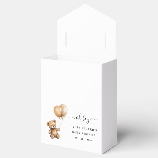 ベビーバルーズベビーシャワー男女兼用 フェイバーボックス (オープン)