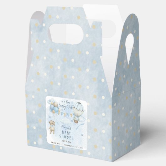 ベビーバルーズボーイバーリーベイビーシャワー待ち フェイバーボックス (オープン)