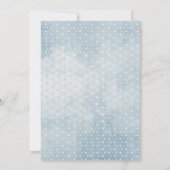 ベビーバルーズボーイバーリーベイビーシャワー待ち 招待状 (裏面)