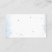 ベビーバルーンベビーシャワーおむつラッフル エンクロージャーカード (裏面)