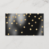 ベビーバルーン水玉模様スパークルズグリッツサンキュー エンクロージャーカード (裏面)