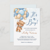 ベビーバルーン赤ちゃんシャワー (正面/裏面)