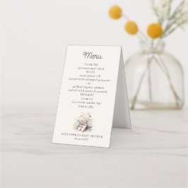 ベビーバレリーナシューズ山花ガールシャワーメニュー ロイヤリティカード