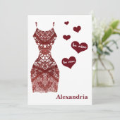 ベビーバレンティおもしろいンズバーガンディーレースの花嫁 シーズンカード (スタンド正面)