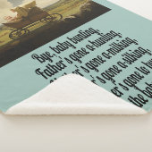 ベビーバンティング – 子供部屋ライムシェルパブランケット シェルパブランケット (3/4)