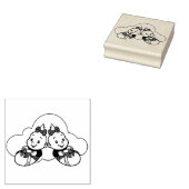 ベビーバンドル ラバースタンプ (押印)