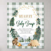 ベビーバンプの赤ちゃんシャワー記号を測定する ポスター (正面)