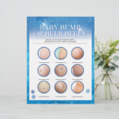 ベビーバンプまたはビールベリー[スノーブルー] レターヘッド (スタンド正面)