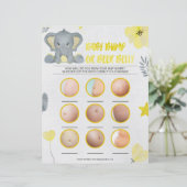 ベビーバンプまたはビールベリー[ベビーゾウ[黄色] レターヘッド (スタンド正面)