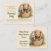 ベビーバンプゲーム推測ベリーサイズ男女兼用 エンクロージャーカード (正面/裏面)