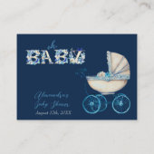 ベビーバンプゲーム推測moms腹サイズベビーキャリッジ エンクロージャーカード (裏面)