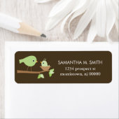 ベビーバードズネスト差出人住所ラベル ラベル (インサイチュ)