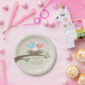 ベビーバードズネスト | 赤ちゃんシャワー ペーパープレート (パーティー)