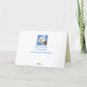 ベビーバードリトルゴスリング誕生日 カード (裏面)