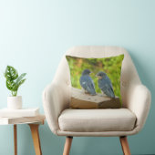 ベビーバーンスワローズ自然鳥写真 クッション (椅子)