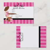 ベビーパウダーピンク 名刺 (正面/裏面)