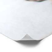 ベビーパグポートレート ポスター (角)