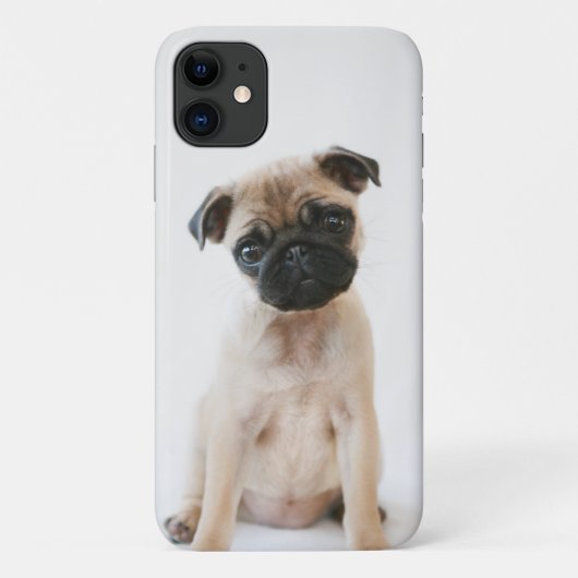 ベビーパグポートレート Case-Mate iPhoneケース (裏面)
