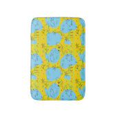 ベビーパターン背景を遊んでいる動物 バスマット (正面縦)