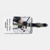 ベビーパンダインツリー ラゲッジタグ (裏面横)