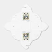 ベビーパンダベアボーイ赤ちゃんシャワー フェイバーボックス (折り畳みなし)