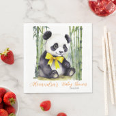 ベビーパンダベビー男女兼用シャワー スタンダードランチョンナプキン (インサイチュ)