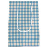 ベビーパンダムーンアンドスターラッピング紙 ミディアムペーパーバッグ (裏面)