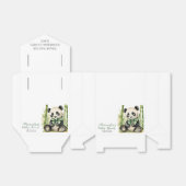 ベビーパンダ熊男女兼用赤ちゃんシャワー フェイバーボックス (折り畳みなし)