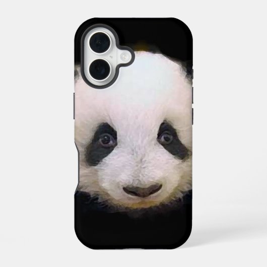ベビーパンダ iPhone 16ケース (裏面)
