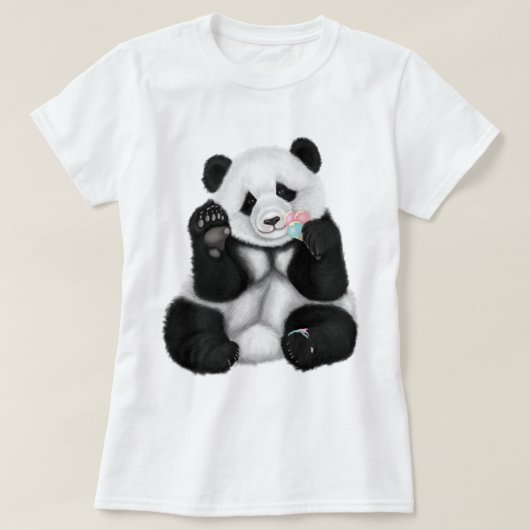 ベビーパンダTシャツ Tシャツ (デザイン正面)