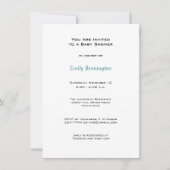 ベビーパンドラ(PANDAS)ベビーシャワー招待状 招待状 (正面)