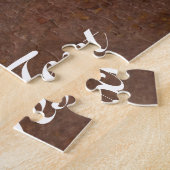 ベビーパーソナライズされたひげドラゴンリザードジグソープズ ジグソーパズル (側面)