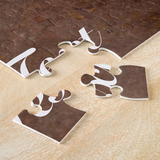 ベビーパーソナライズされたひげドラゴンリザードジグソープズ ジグソーパズル (側面)