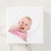 ベビーパーソナライズされたガール誕生日ありがとう フェイバータグ (インサイチュ)