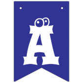 ベビーパーソナライズされたガール誕生日 バンティングフラッグ (第2の旗)