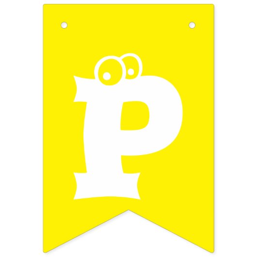 ベビーパーソナライズされたガール誕生日 バンティングフラッグ (第3の旗)