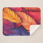 ベビーパーソナライズされたシェルパフリースブランケット シェルパブランケット (正面(横))