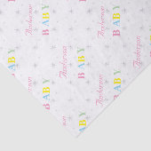 ベビーパーソナライズされたシャワーティッシュペーパー 薄葉紙 (詳細)