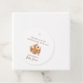 ベビーパーソナライズされたシャワーレトロ自然ボホフローラ フェイバータグ (インサイチュ)